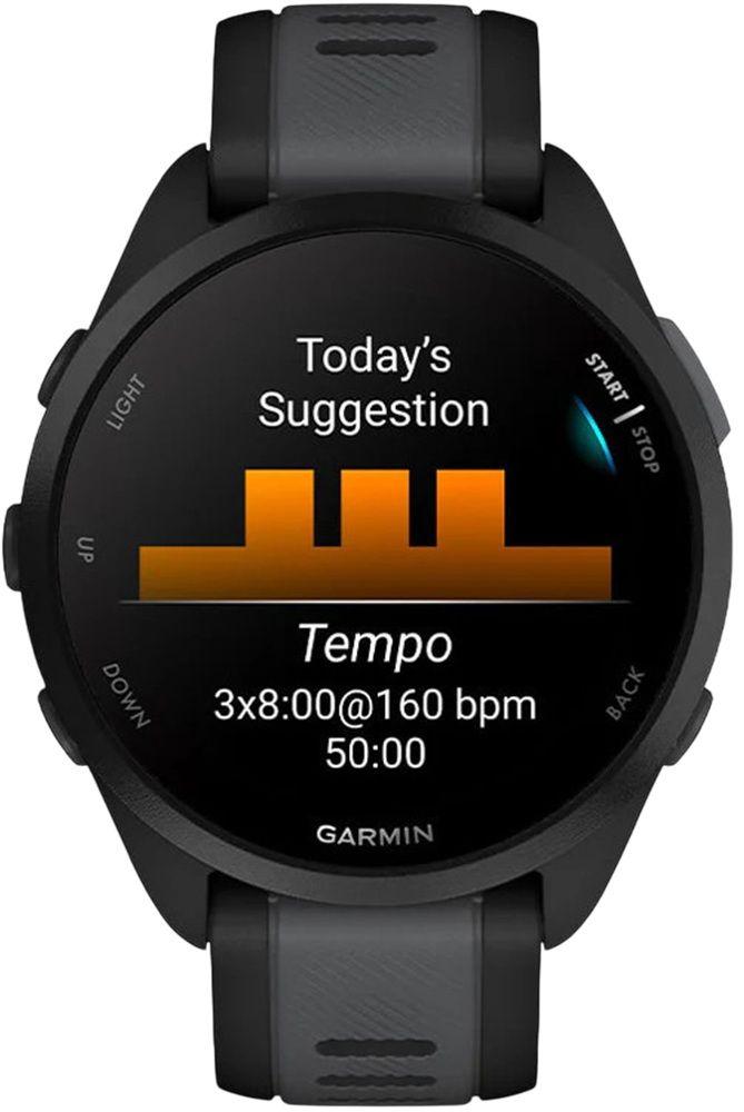 Smartwatch GARMIN Forerunner 165 (Redondo - Android, iOS - AMOLED - Preto) — miniatura 2
