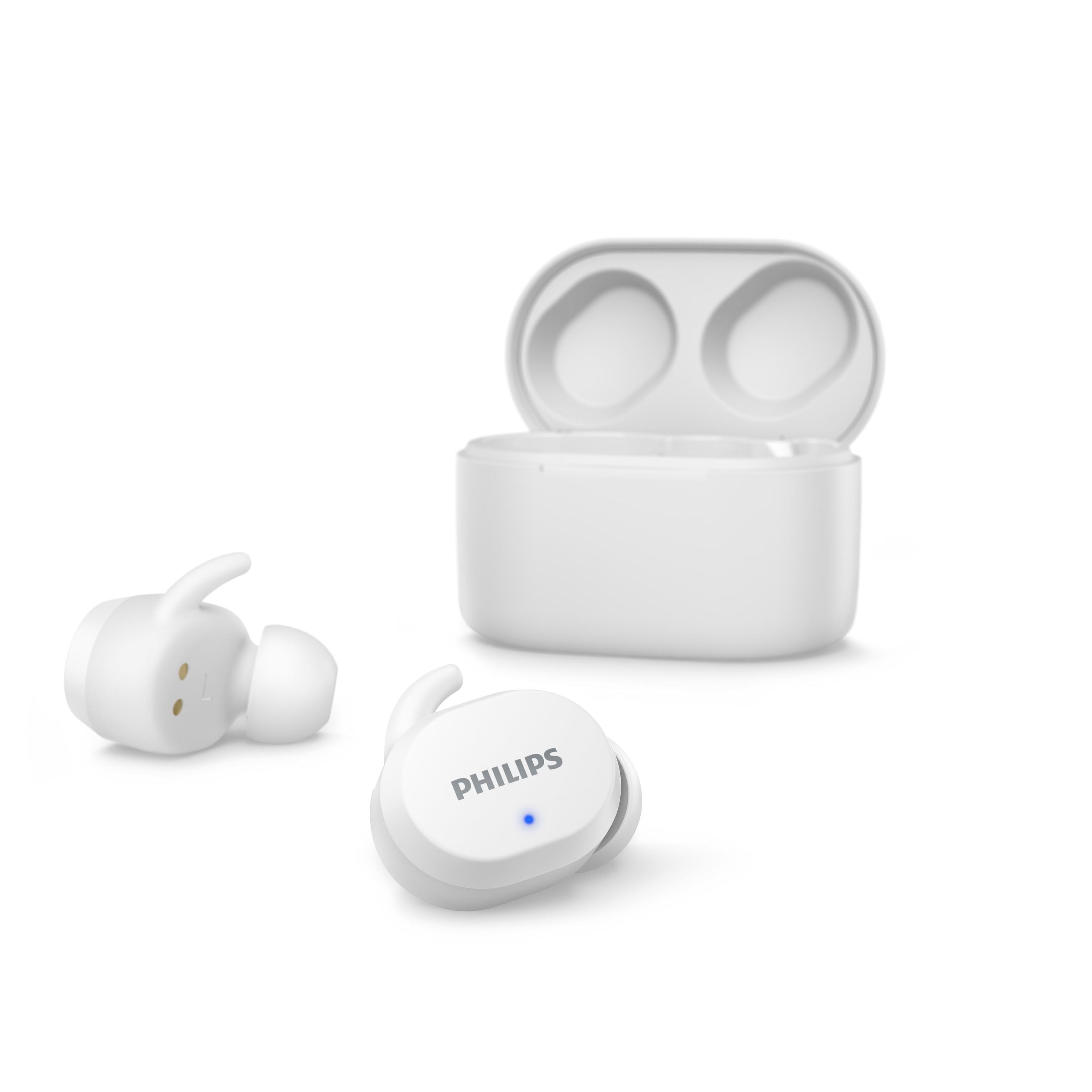 Auscultadores PHILIPS TAT3216WT/00 (3 mW - USB Type-C - Branco)