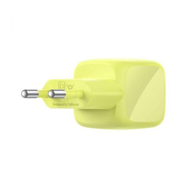 Carregador de Parede BELKIN WCA008KQ2MGR-B6 (USB-C para USB-C - Computador portátil - Cinzento), miniatura 2