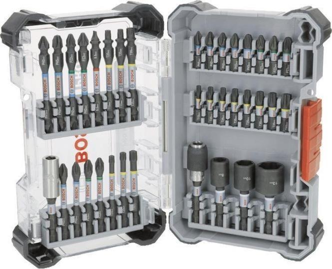 Conjunto de Pontas de Aparafusar de Impacto BOSCH PRO Impact 2608522517 (36 Unidades)