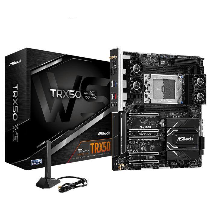 Motherboard ASROCK TRX50 WS (sTR5 - Quadri-canal - 7600 MHz - Preto), miniatura 2