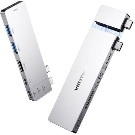 Docking USB-C VENTION THZH0 (Cinza)