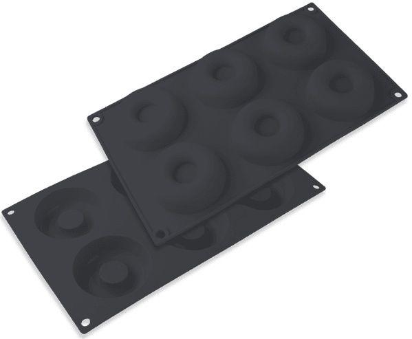 Conjunto de Formas e Pincéis CECOTEC Cecofry SweetBake XL (Cinzento e Preto), miniatura 2