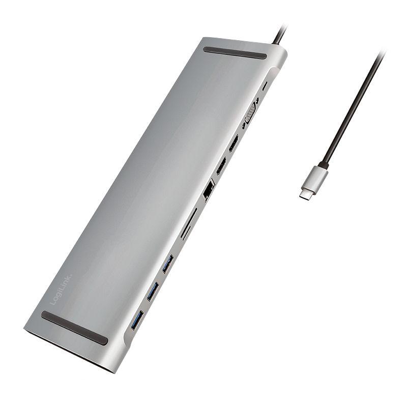 Base de Ligação LOGILINK UA0373 (20 cm - Alumínio)