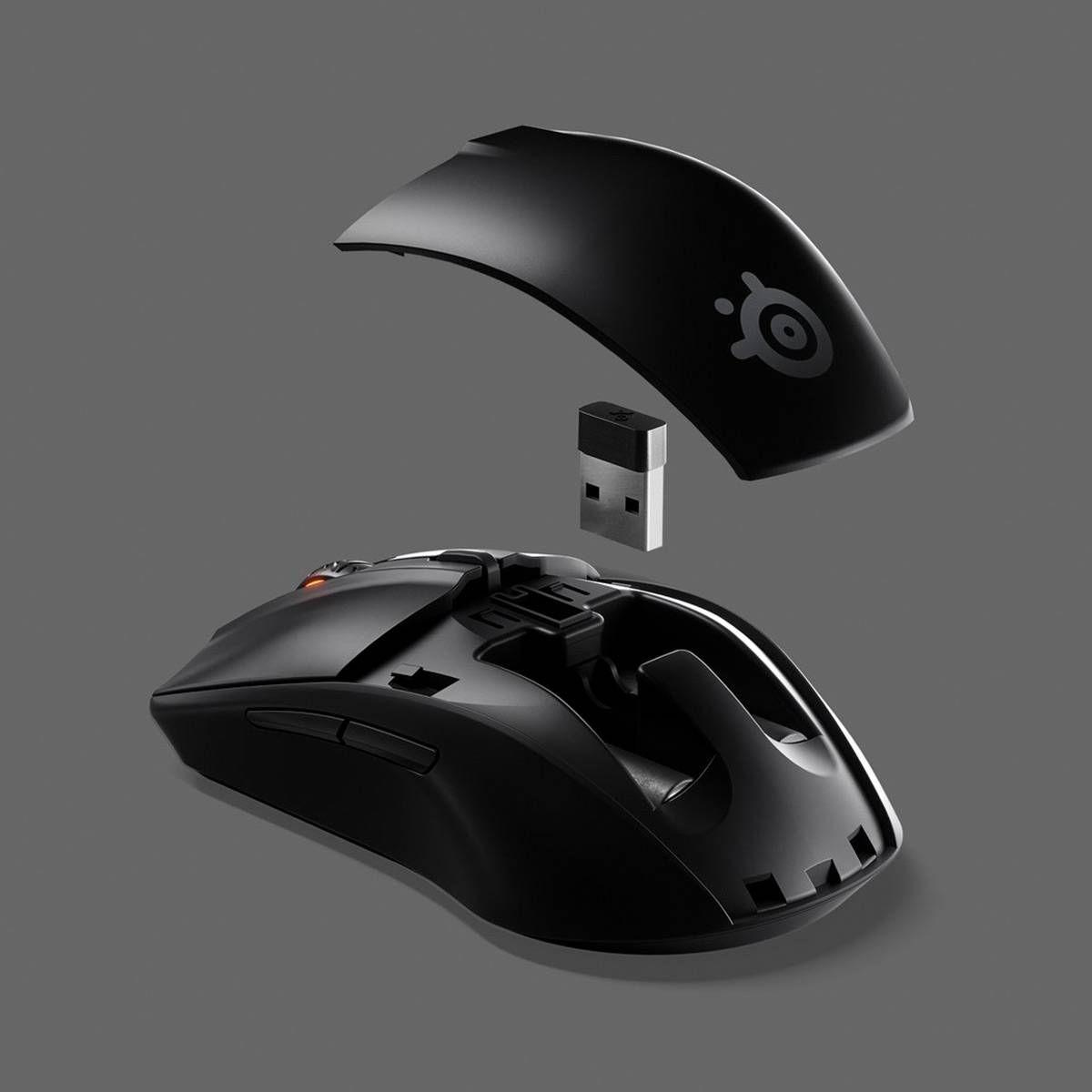 Rato STEELSERIES Rival 3 Wireless (Mão direita - 18000 DPI - Ótico - Preto), miniatura 6