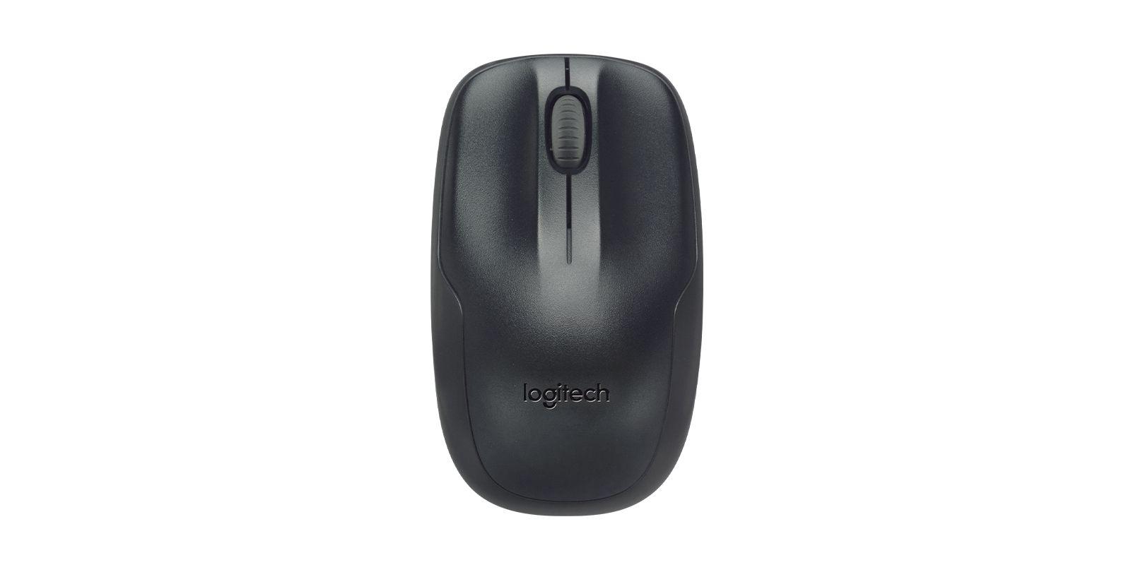 Teclado e Rato LOGITECH MK220 (Estados Unidos - Mini - RF Wireless - Preto)