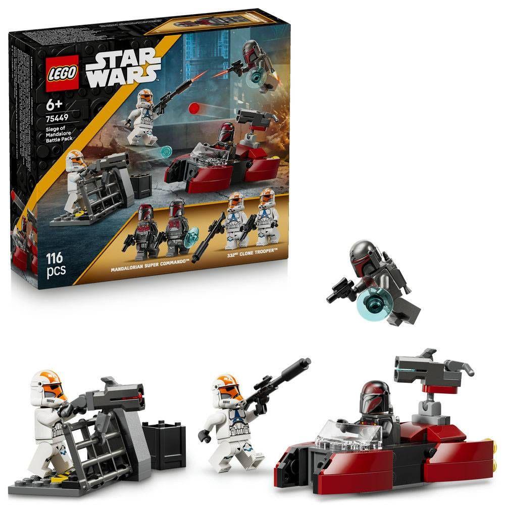 LEGO 75449 Star Wars Pacote de Combate do Cerco de Mandalore (6+ anos - 116 peças), miniatura 3