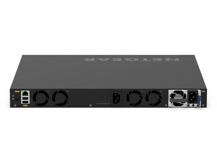 Switch NETGEAR M4350-24G4XF (Gigabit Ethernet - 16 MB - 128 Gbit/s - Preto) — miniatura 4