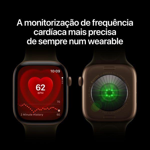 Smartwatch APPLE Watch Series 12 GPS + Cellular (Retangular - watchOS 27 - Apple S11, 2 núcleos - Pulseira Azeitona M/L) — miniatura 4