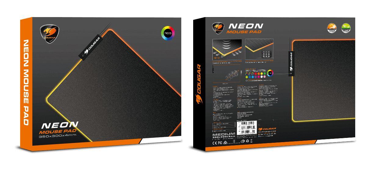 Rato COUGAR CGR-NEON (Preto) — miniatura 5