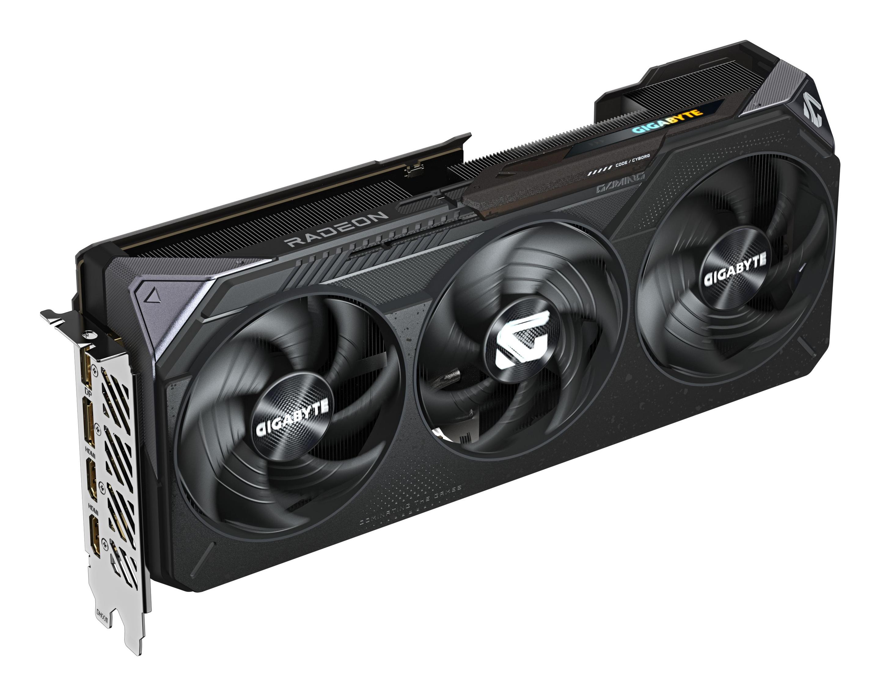 Placa Gráfica GIGABYTE Radeon RX 9070 XT GAMING OC 16G (Radeon RX 9070 XT - 20 Gbps - 16 GB - Preto) — miniatura 5