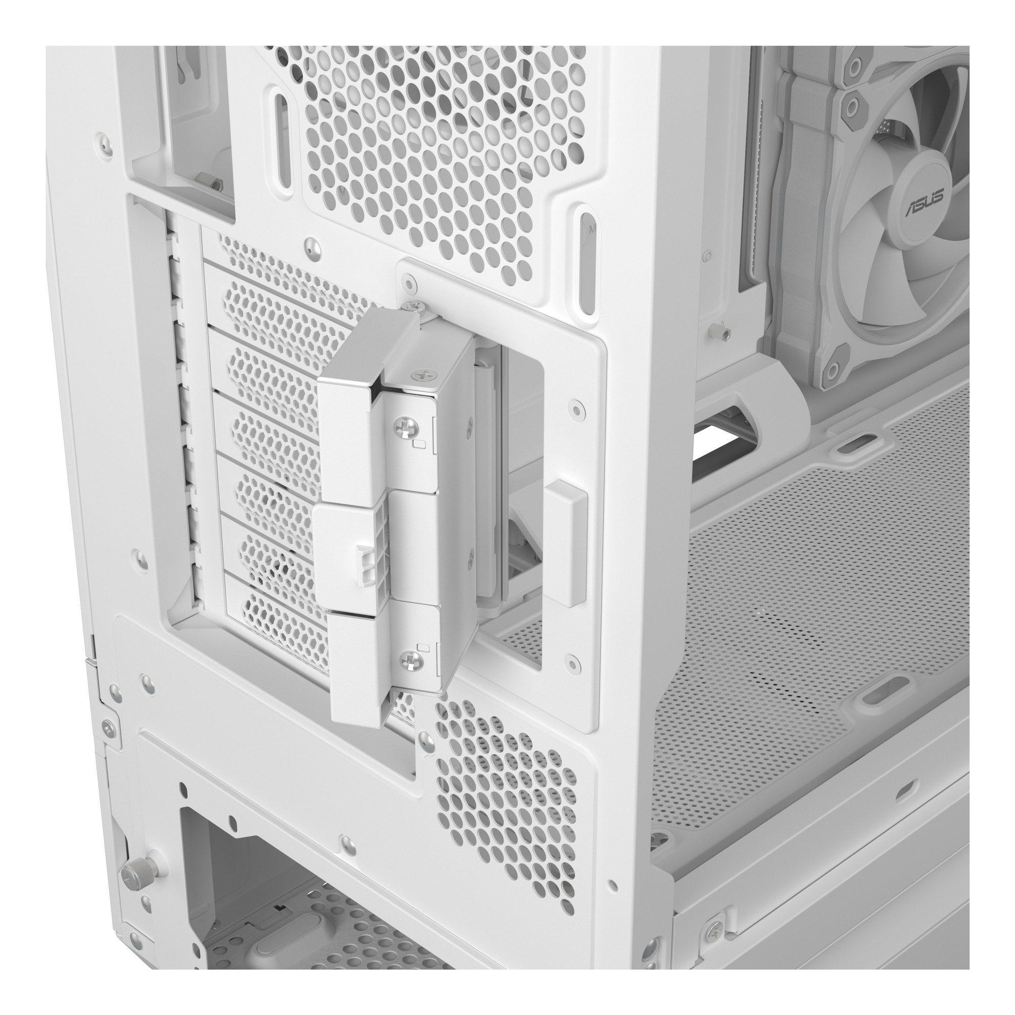 Caixa ATX ASUS PRIME AP304 TG ARGB (ATX, Micro ATX, Mini-ITX - Midi Tower - 175 mm - Branco) — miniatura 16