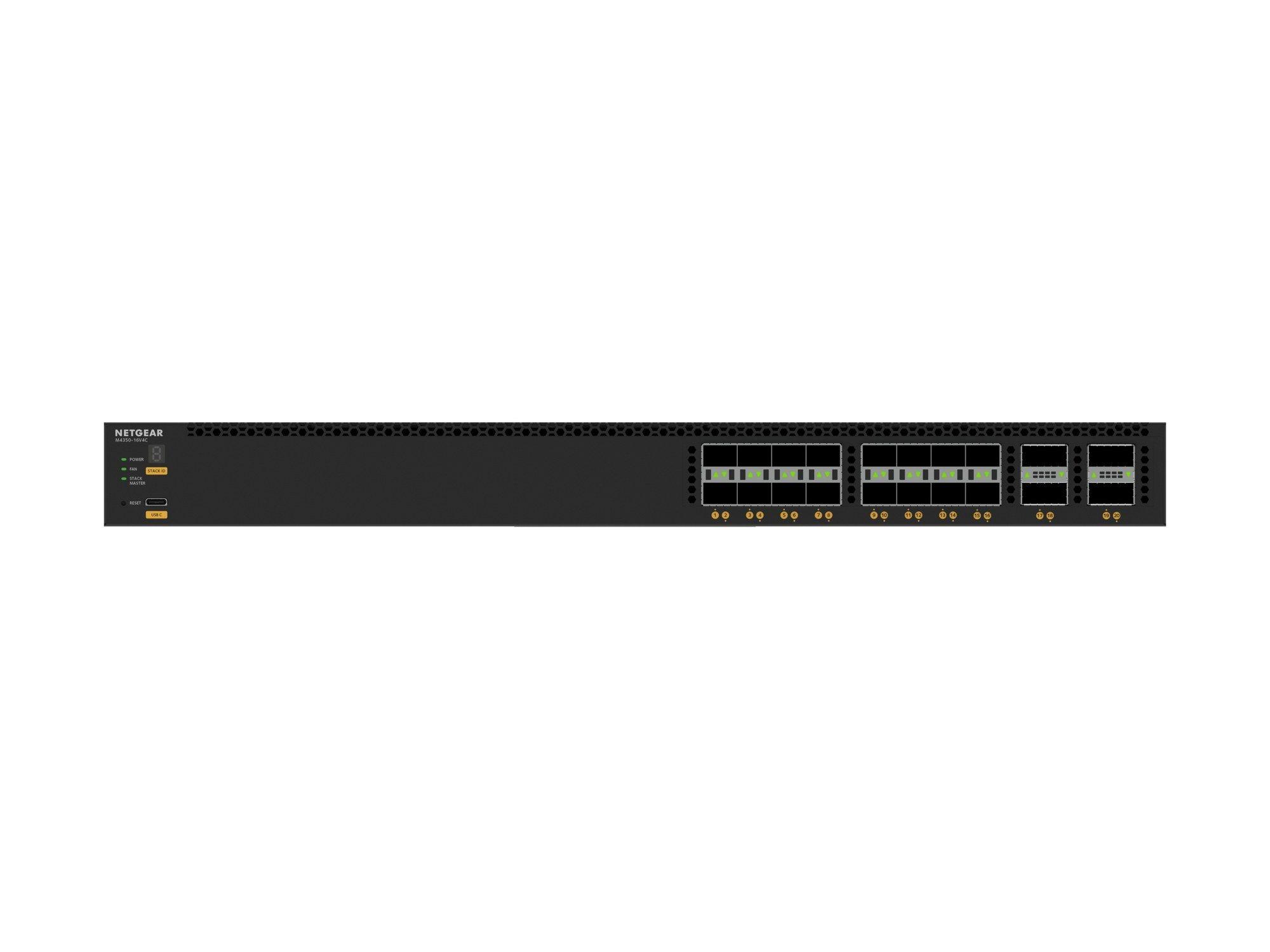 Switch Gerido NETGEAR VSM4320C-100NES (256 MB - 1600 Gbit/s - L3 - Preto) — miniatura 5