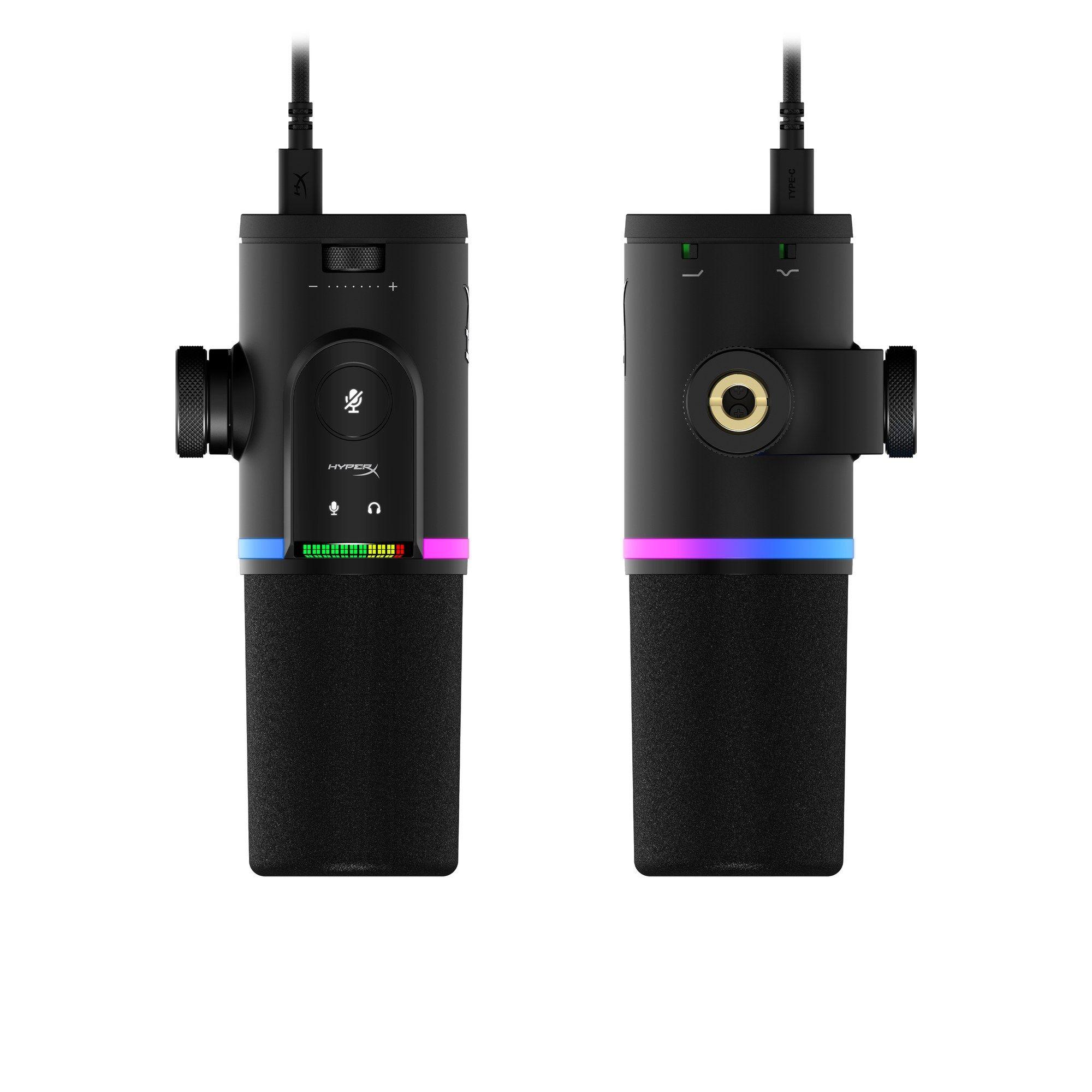 Microfone Dinâmico HYPERX FlipCast (Microfone dinâmico - Com fios - XLR/USB - Preto) — miniatura 3