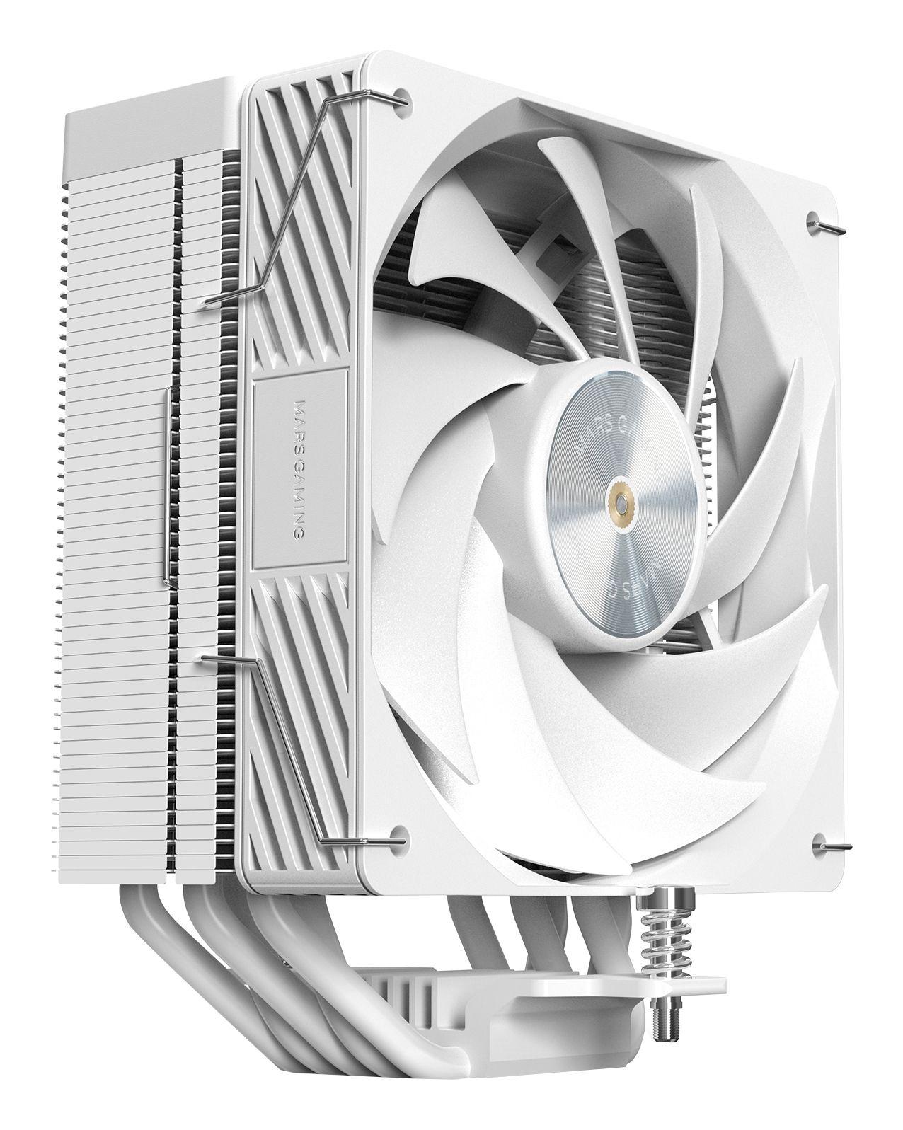 Cooler CPU MARS GAMING MCPU-X5 (120 mm - 1 ventoinha - 2000 RPM - Branco) — miniatura 6