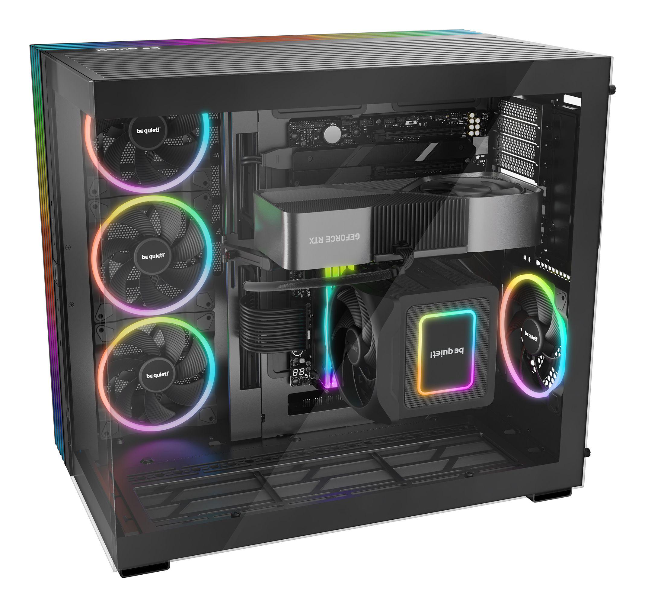 Caixa PC BE QUIET! Light Base 900 DX (ATX, PS2 - Full Tower - 19 cm - Preto) — miniatura 4