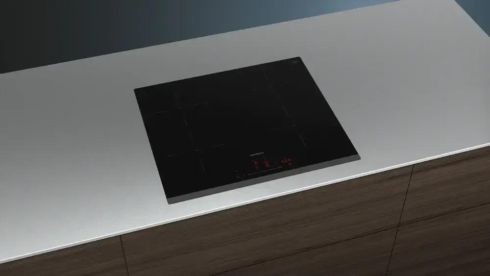 Placa de Indução Encastre SIEMENS EH631HEB1E (4 zonas - 7400 W - Cerâmica - Preto) — miniatura 5