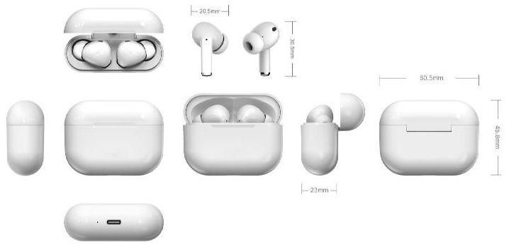 Auscultadores DAEWOO DW2002 (Auscultadores TWS In-Ear - Bluetooth - Type C - Branco) — miniatura 4
