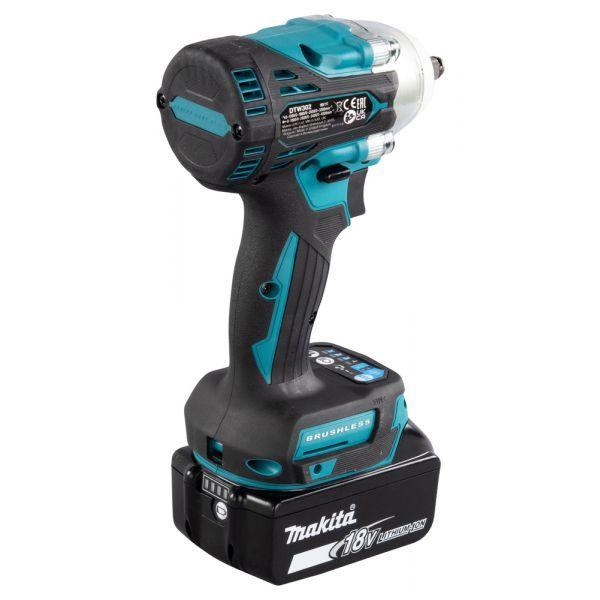 Chave de Impacto sem Fios MAKITA DTW302Z (18 V - 3/8″ - Sem Bateria e Carregador - Azul e Preto), miniatura 3