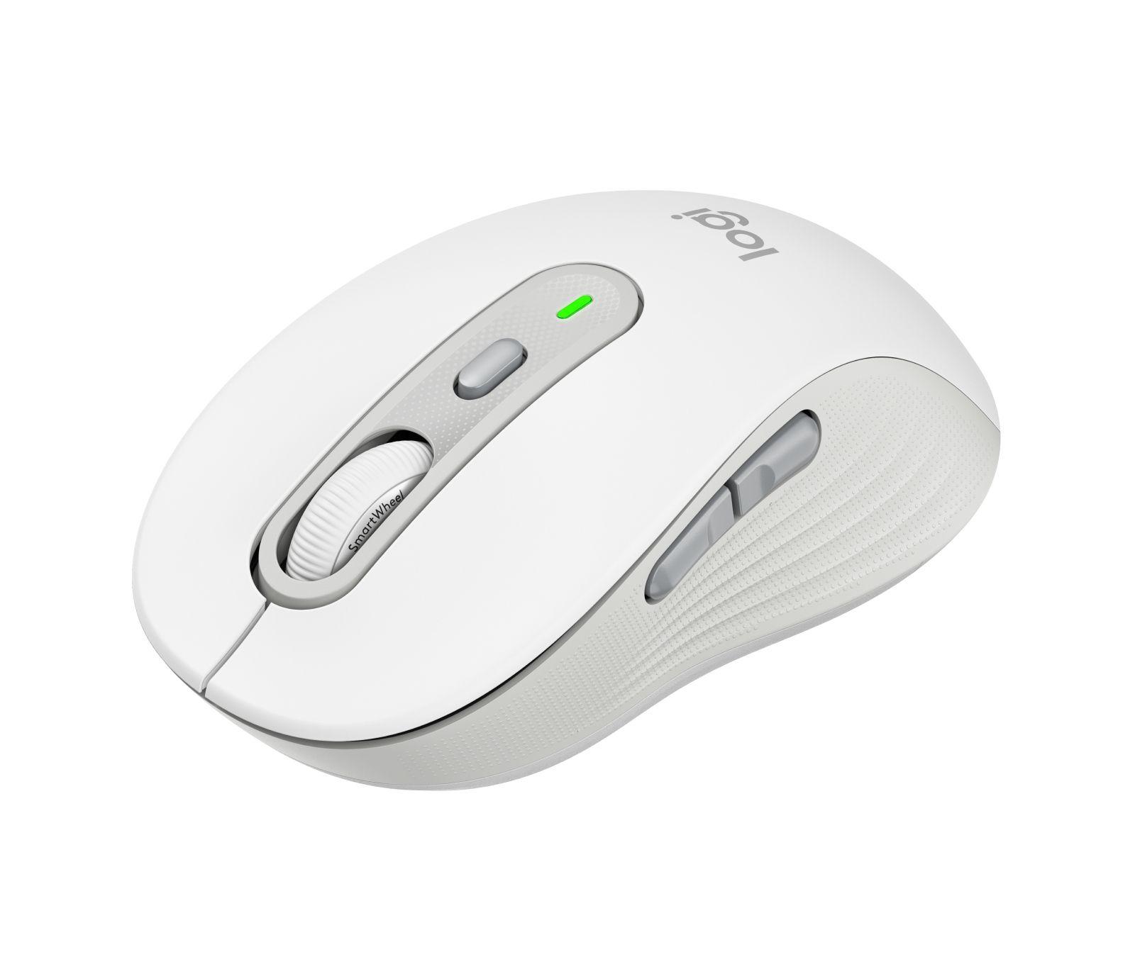 Teclado e Rato LOGITECH Signature Slim Combo MK950 (Alemão - Teclas de tesoura - Tamanho completo - Branco) — miniatura 3