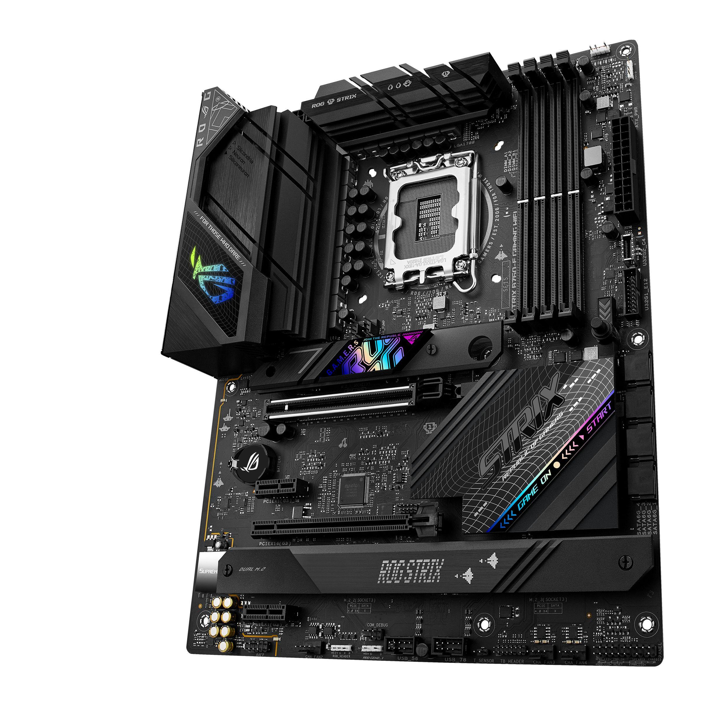 Motherboard ASUS ROG STRIX B760-F GAMING WIFI (LGA 1700 - ATX - Duplo canal - Preto) — miniatura 4