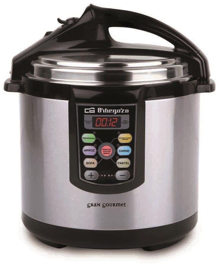Panela de Pressão Elétrica ORBEGOZO HPE6075 (Prateado), miniatura 2