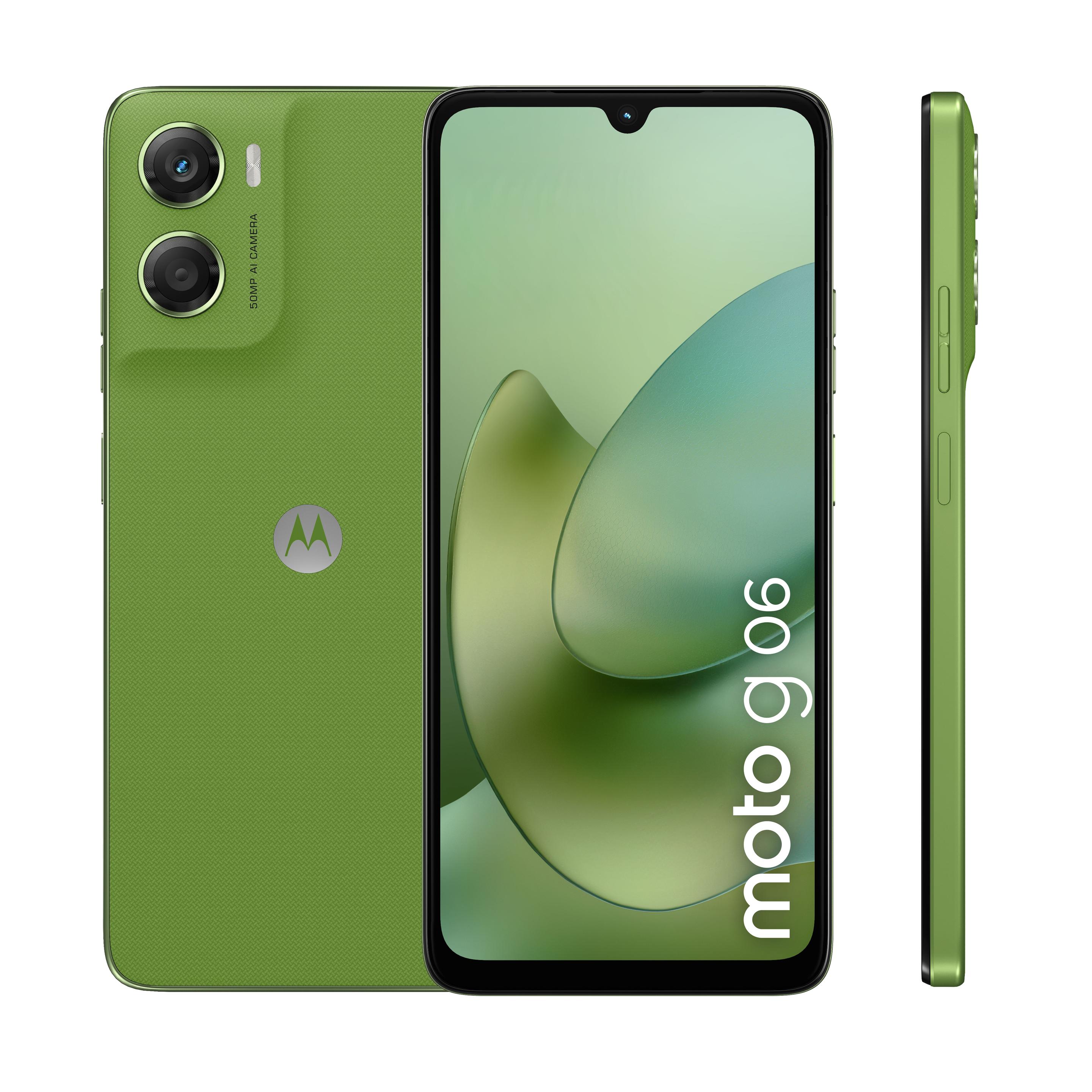 Smartphone MOTOROLA Moto G06 (8GB/256GB - 6,88" - Verde Tendril)
