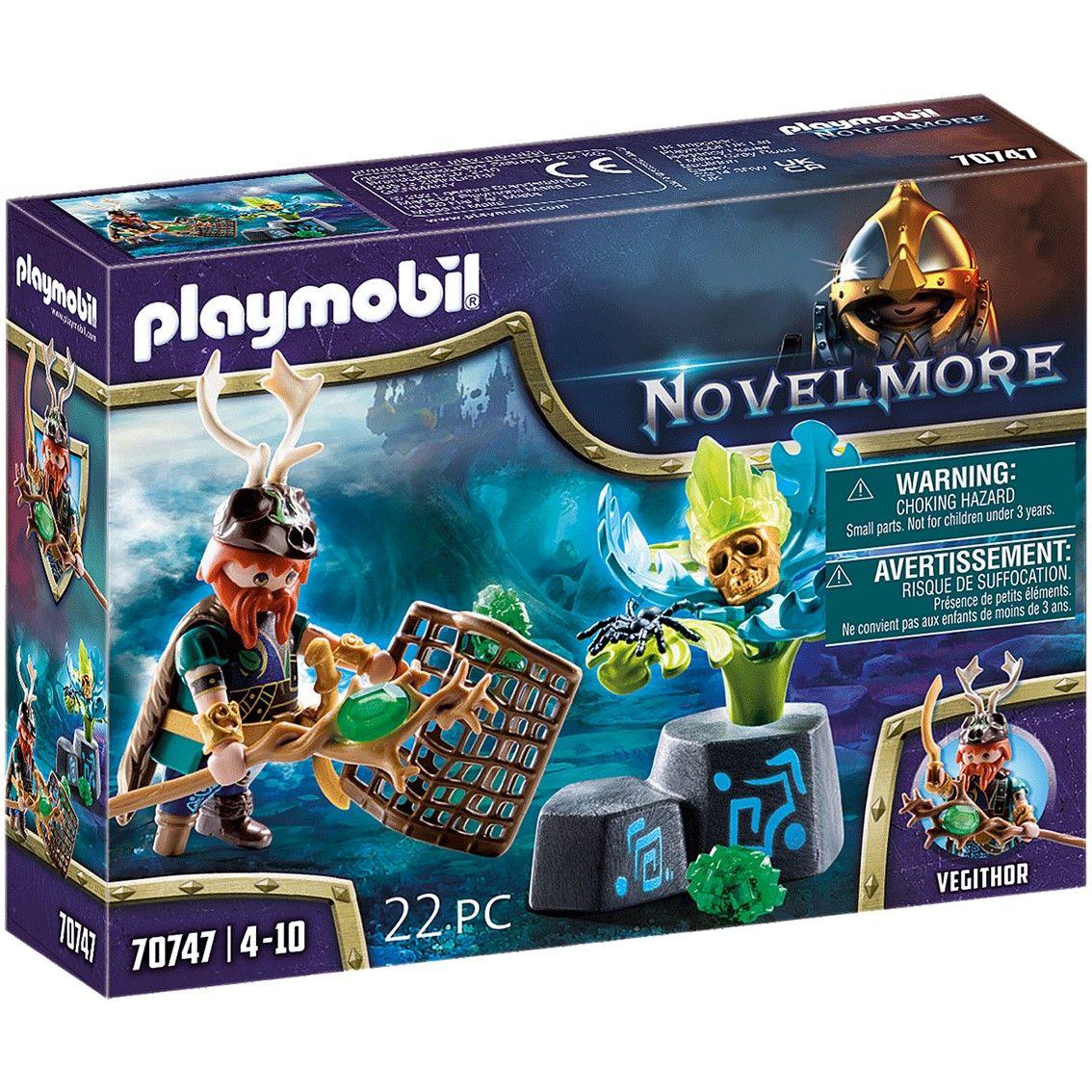 Conjunto de Brincar PLAYMOBIL 70747 Mago das Plantas Vegithor (4 anos - Multicor)