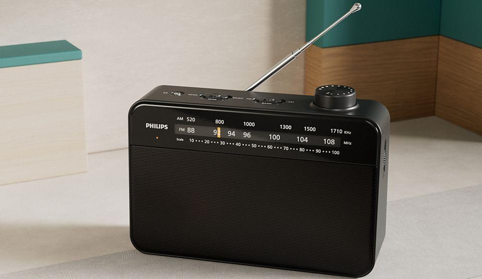 Rádio Portátil PHILIPS TAR2509/10 (40" - 0,3 W - AC - Preto) — miniatura 5