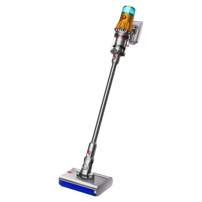 Aspirador Vertical DYSON V12 Detect Slim Submarine (Altura 124,7 cm - Níquel e Amarelo) — miniatura 3