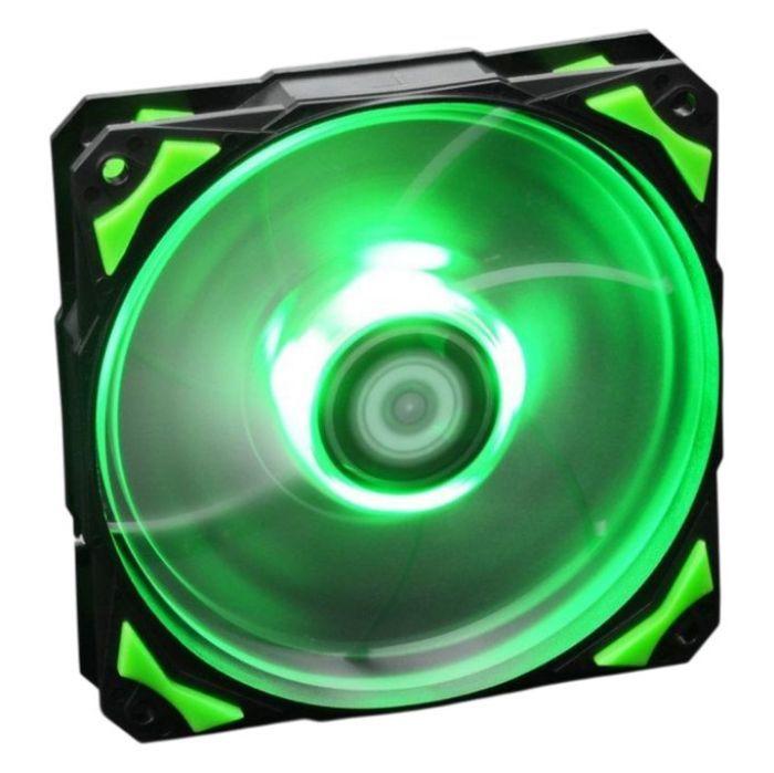 Ventoinha para Caixa PC NOX Hummer H-Fan 120 LED Green (Não suportado - 3 W - Preto), miniatura 5