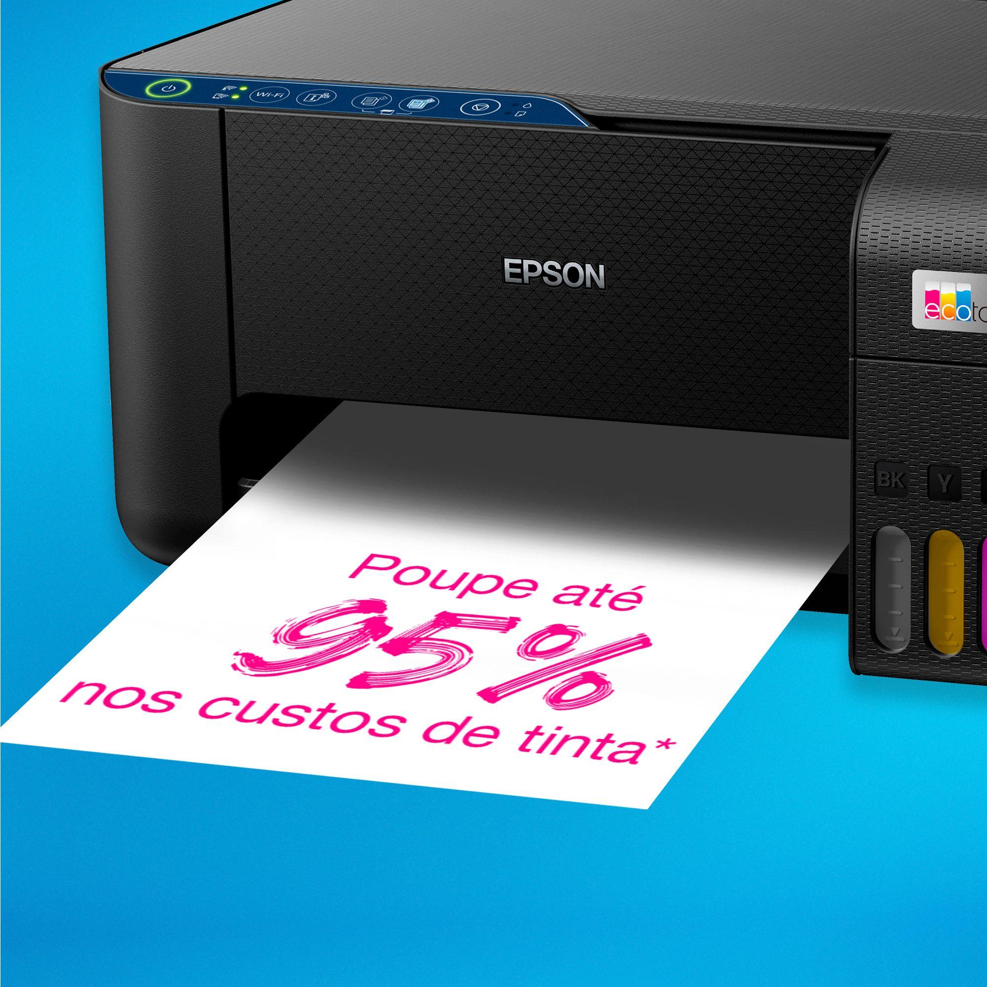 Impressora Multifunções EPSON EcoTank ET-2861 (A4 - Impressão a cores - 100 folhas - Preto) — miniatura 9