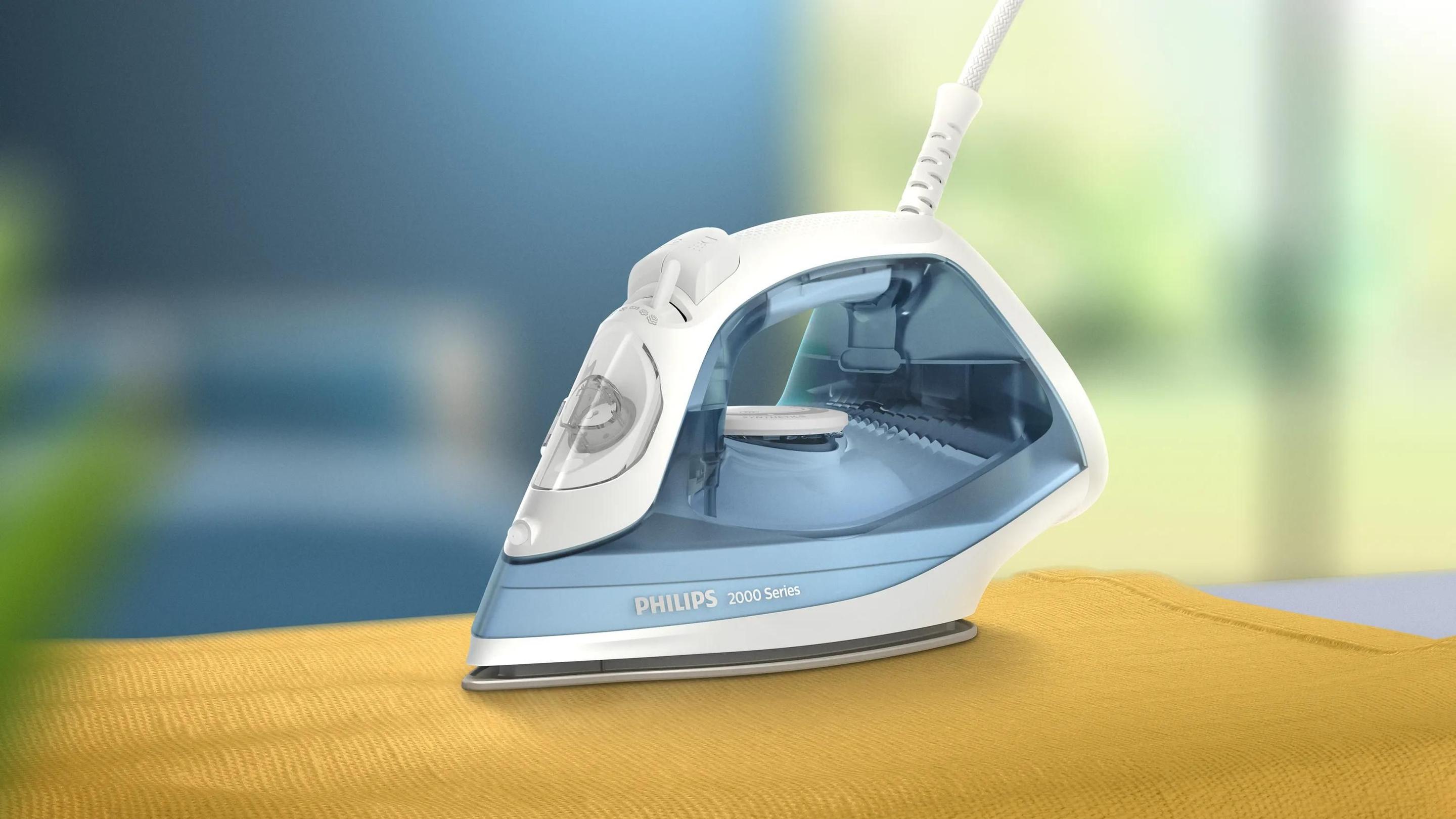 Ferro de Engomar PHILIPS DST2010/20 (2000 W - 0,25 l - Base antiaderente - Azul) — miniatura 2