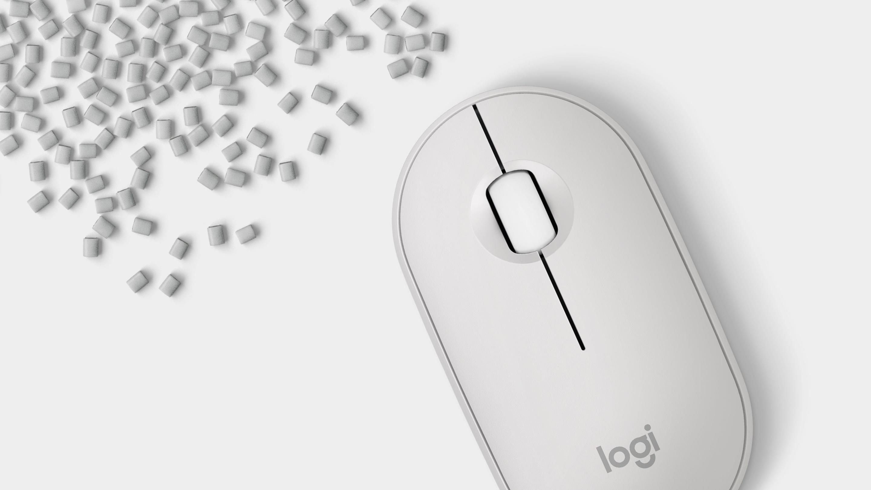 Rato LOGITECH Pebble Mouse 2 M350s (Ambidestro - 4000 DPI - Ótico - Branco) — miniatura 6