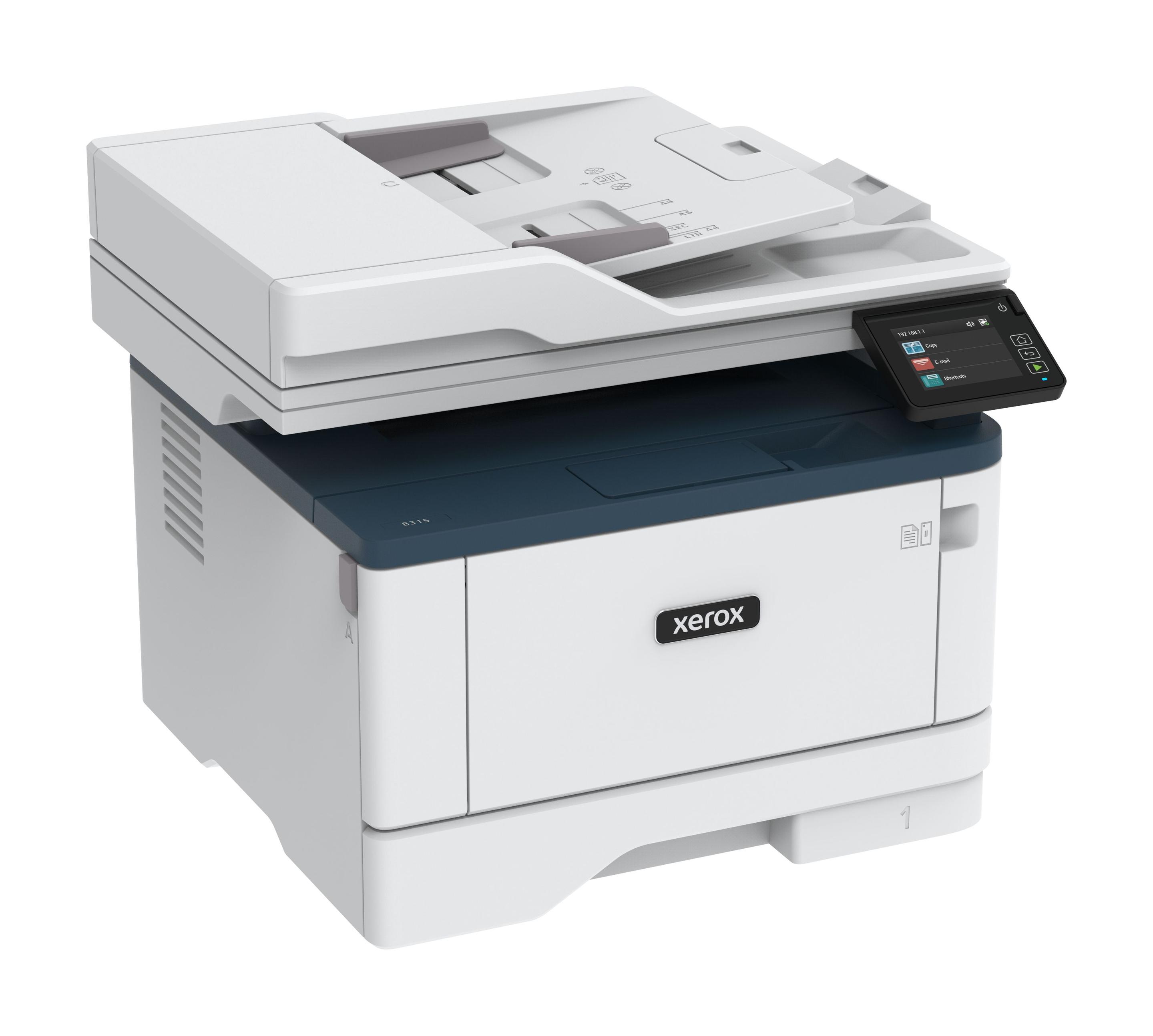 Impressora Multifuncional Laser Monocromática XEROX B315V/DNI (A4 - Impressão a preto e branco - 350 folhas - Branco e Azul) — miniatura 3