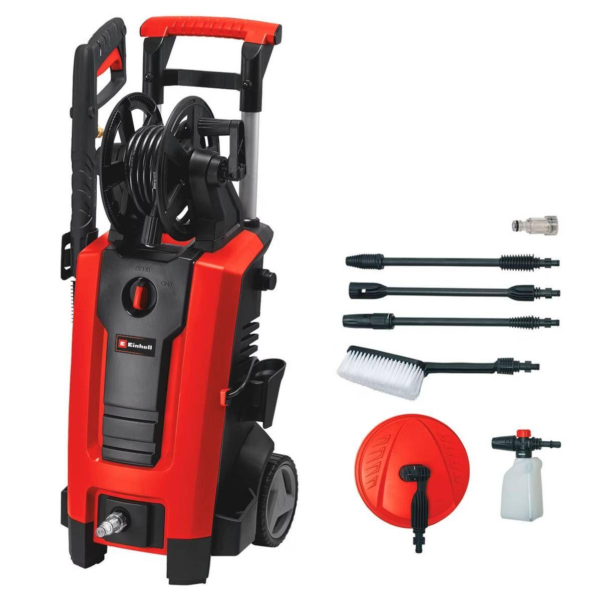 Lavadora de Alta Pressão EINHELL TE-HP 140 (Vermelho/Preto), imagem 1
