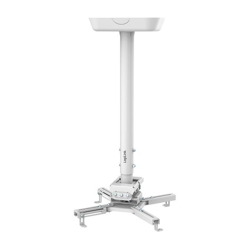 Suporte de Teto para Projetor LOGILINK BP0157 (35 kg - Teto - -20-20° - Branco)
