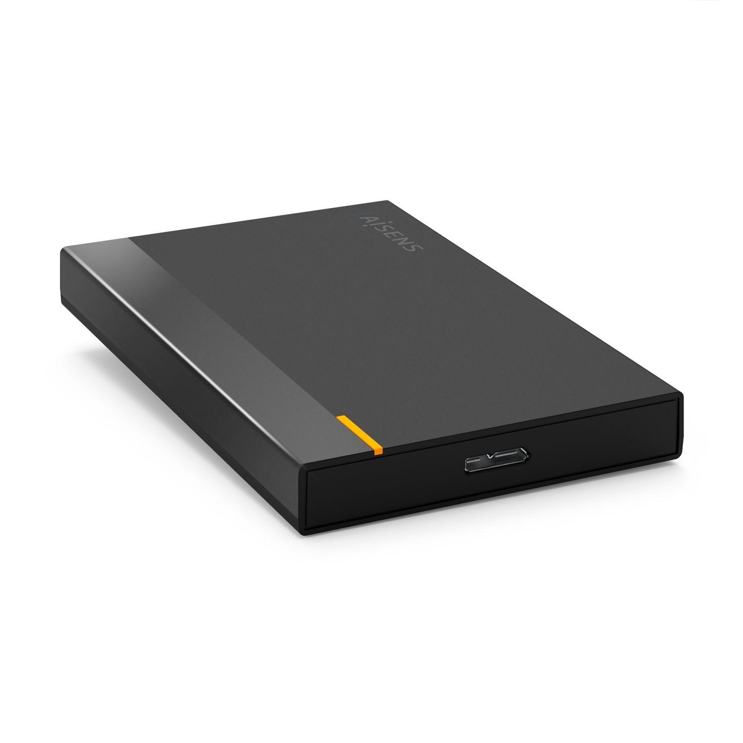 Caixa Externa AISENS ASE-2524B (2 TB - 2.5" - 4200 RPM / 5400 RPM / 7200 RPM - Preto), miniatura 2