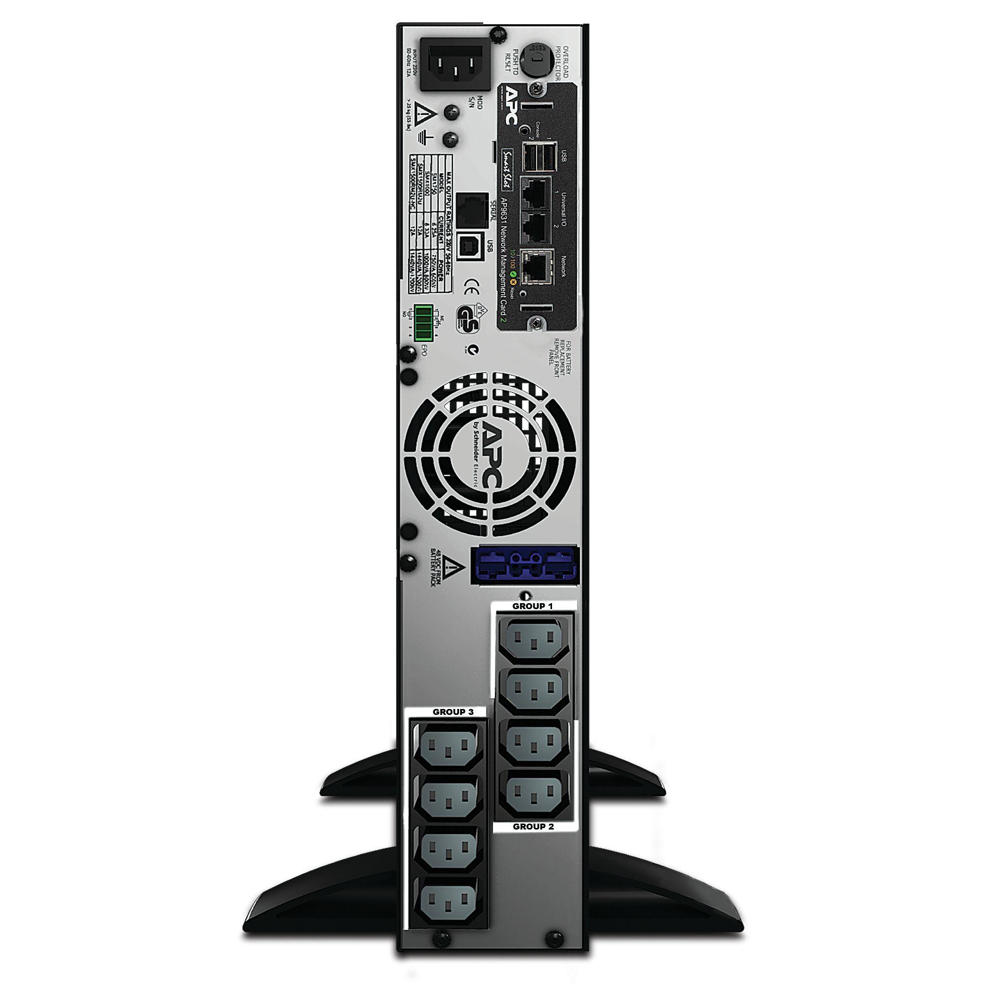 UPS APC Smart-UPS X SMX1500RMI2UNC (RS-232, Cabo USB - IEC C13 - Preto) — miniatura 6