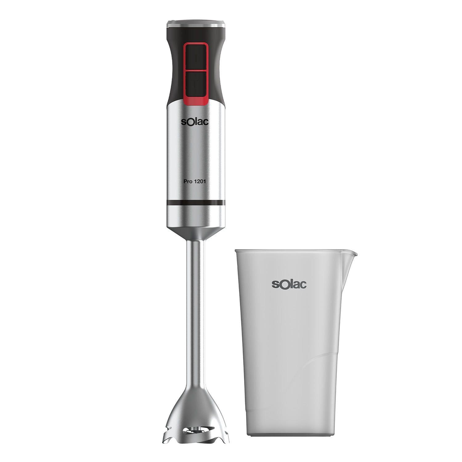 Varinha Mágica SOLAC BA5615 Pro 1201 (1200 W - Altura 41 cm - Preto e Aço Inoxidável)