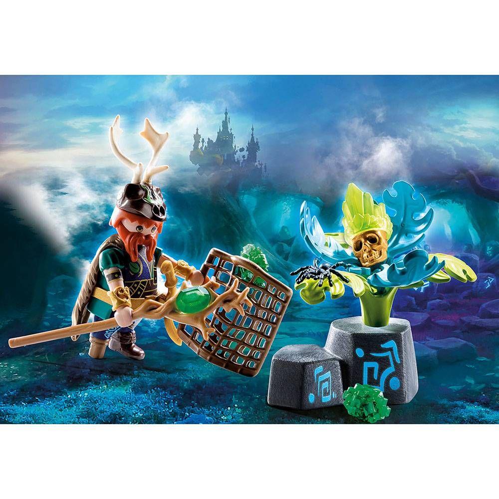 Conjunto de Brincar PLAYMOBIL 70747 Mago das Plantas Vegithor (4 anos - Multicor), miniatura 4
