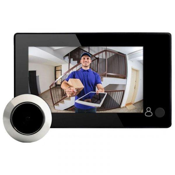 Olho Mágico Digital ESCAM C10 (1 MP - Ecrã 4,3 polegadas) — miniatura 2