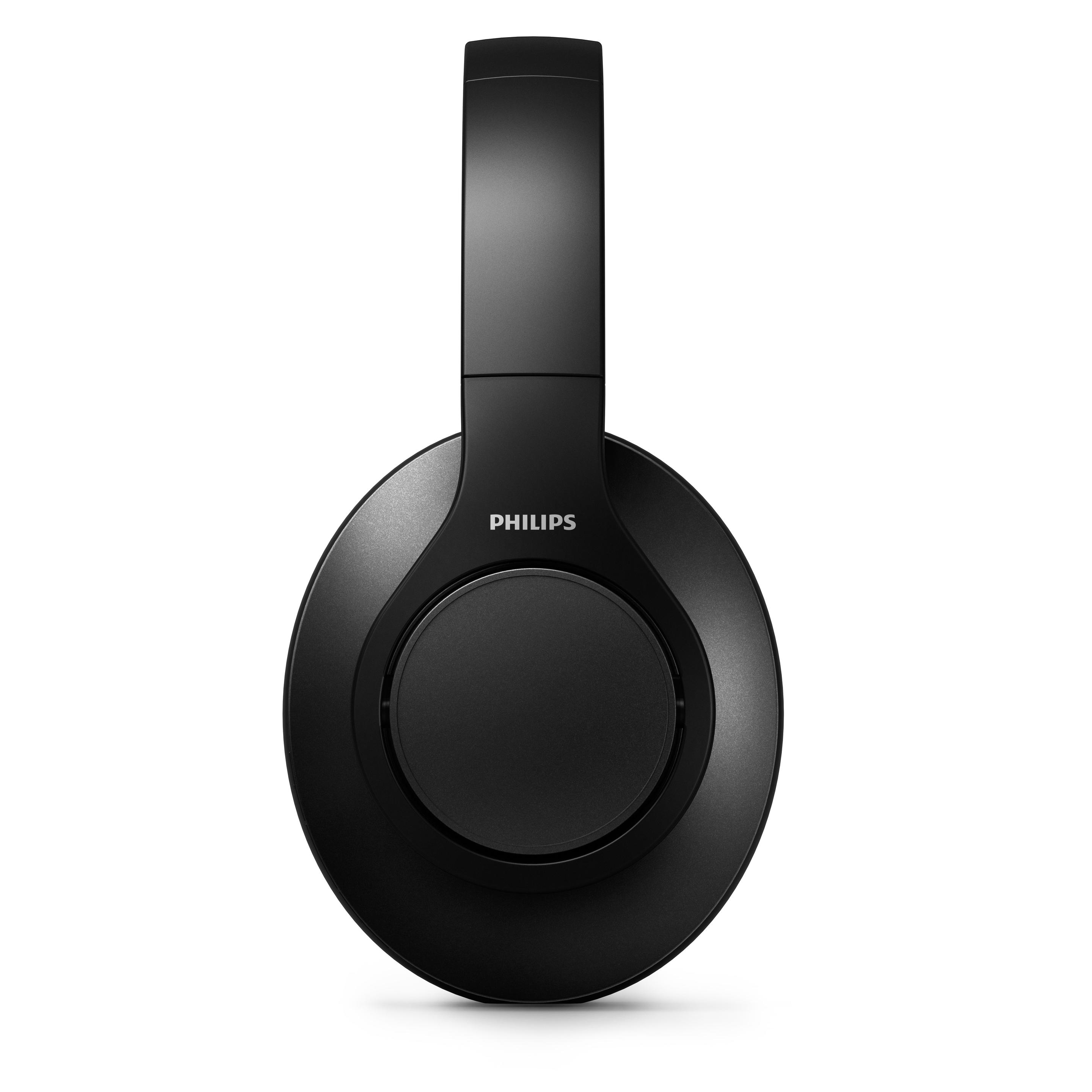 Auscultadores PHILIPS 6000 Series TAH6206BK/00 (Binaural - Sem fios - Circum-aural - Preto)