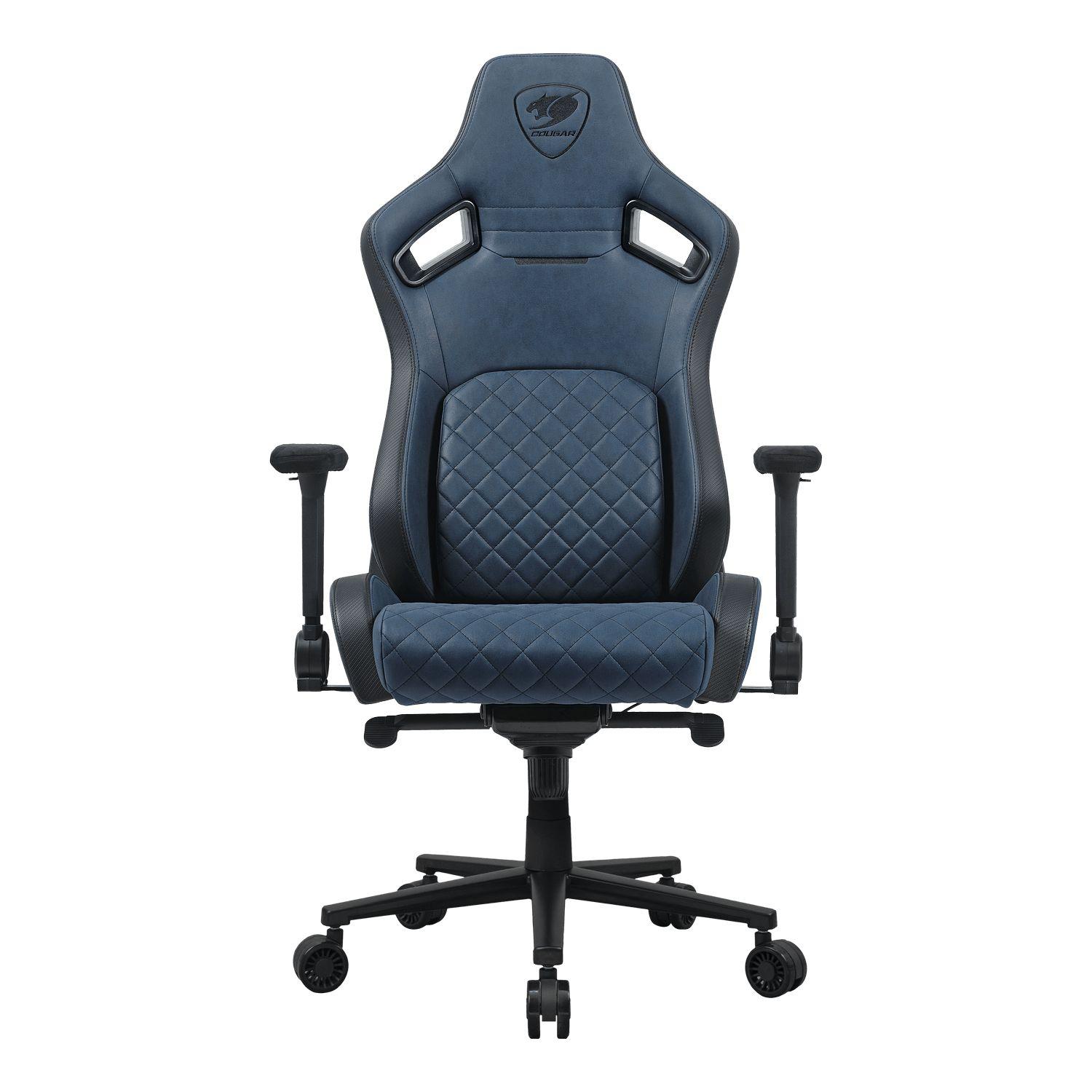 Cadeira Gaming COUGAR Defensor S CGR-DSF-BUB (150 kg - 137 cm - Tecido - Azul-marinho) — miniatura 3