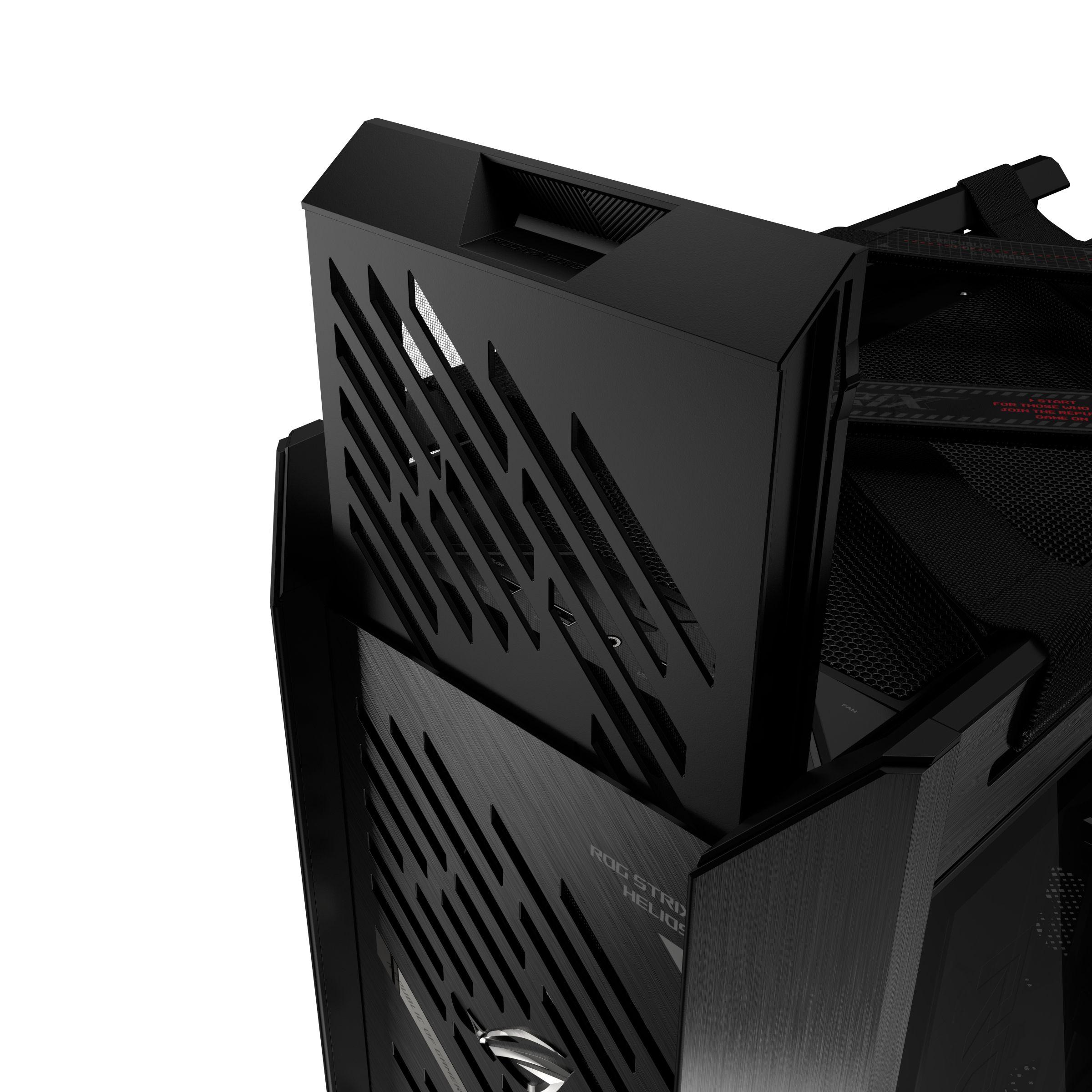 Caixa PC ASUS ROG Strix Helios II GX601S (ATX, EATX, micro ATX, Mini-ITX - Midi Tower - Alumínio, Vidro temperado - Preto), miniatura 8