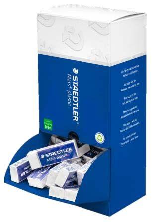 Borracha STAEDTLER Mars Plastic 526/50 (Plástico - Branco)