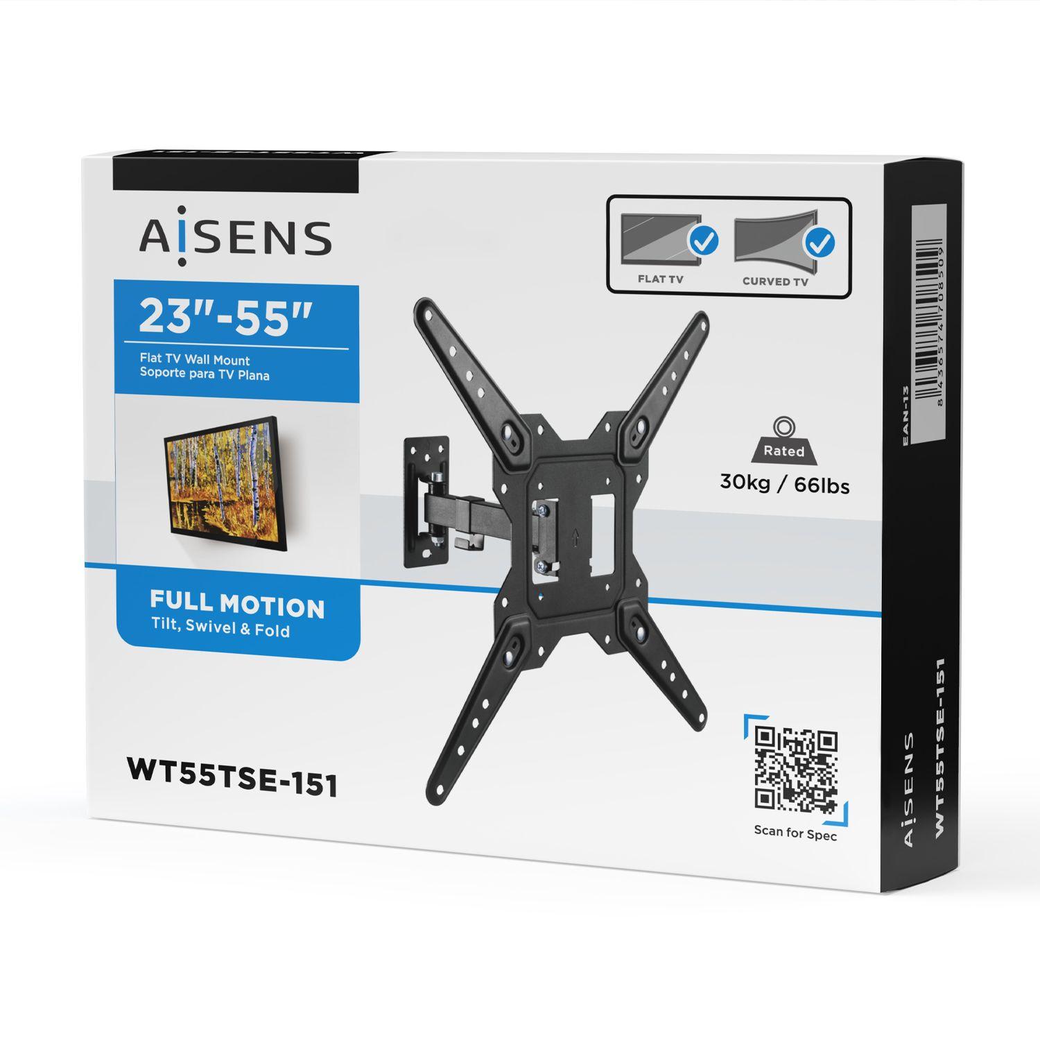 Suporte de Parede TV AISENS WT55TSE-151 (23-55" - 30 kg - Preto), miniatura 4