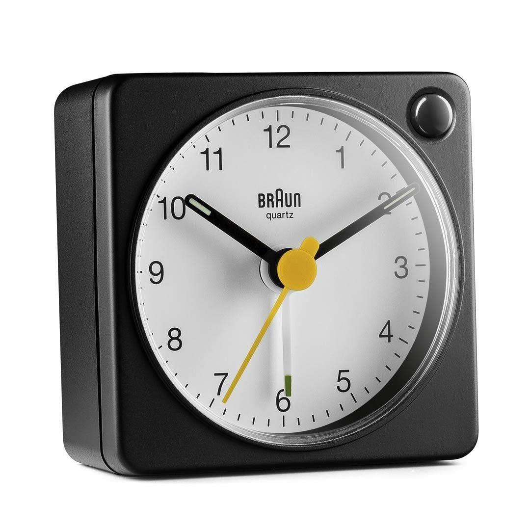 Despertador Analógico BRAUN BC02XBW (Preto e Branco)