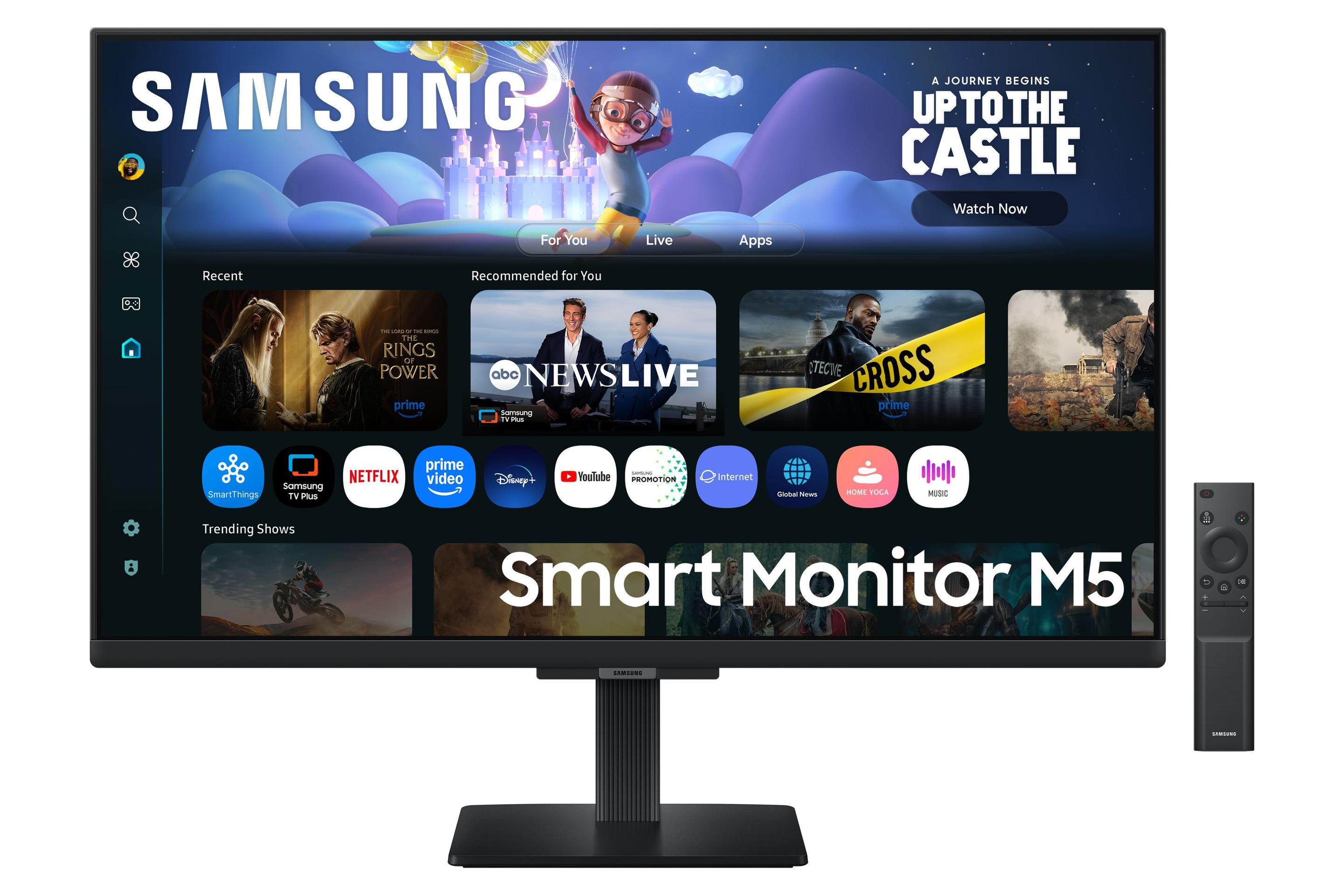 Monitor SAMSUNG M5 M50F LS27FM500EUXEN (27" - IPS - 60 Hz - Preto)