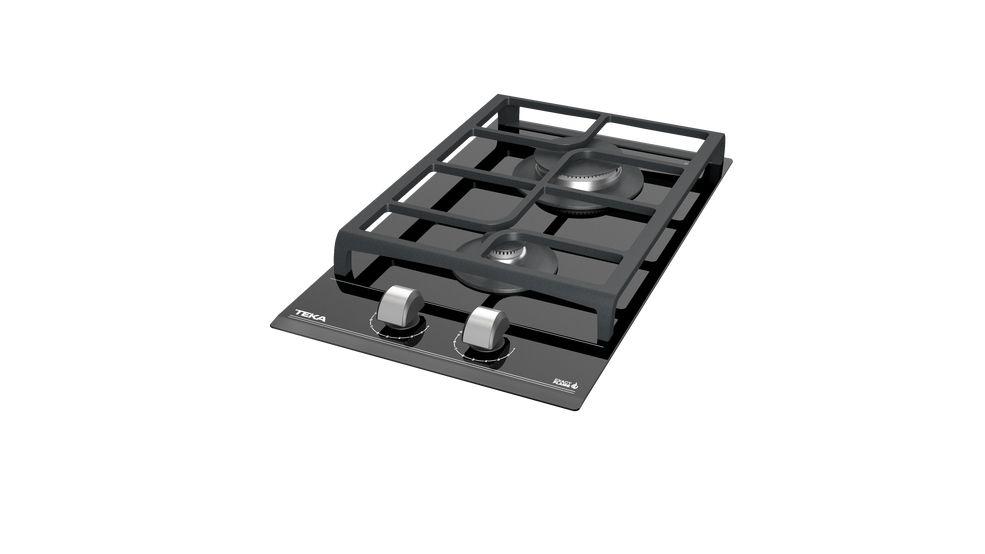 Placa a Gás de Encastre TEKA GZC32300XBA (2 zonas - Vidro - Rotativo - Preto), miniatura 3